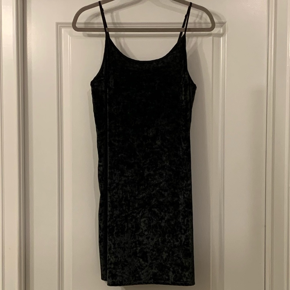 Velvet Slip Dress